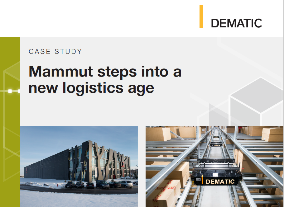 Dematic Case Study: High Automation Sets New Standards for Outdoor Retailer (Mammut)