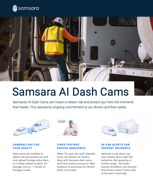 Introducing Dash Cams to Drivers